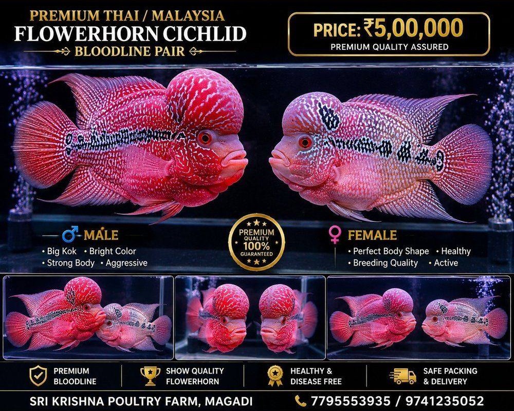 Flowerhorn Cichlid